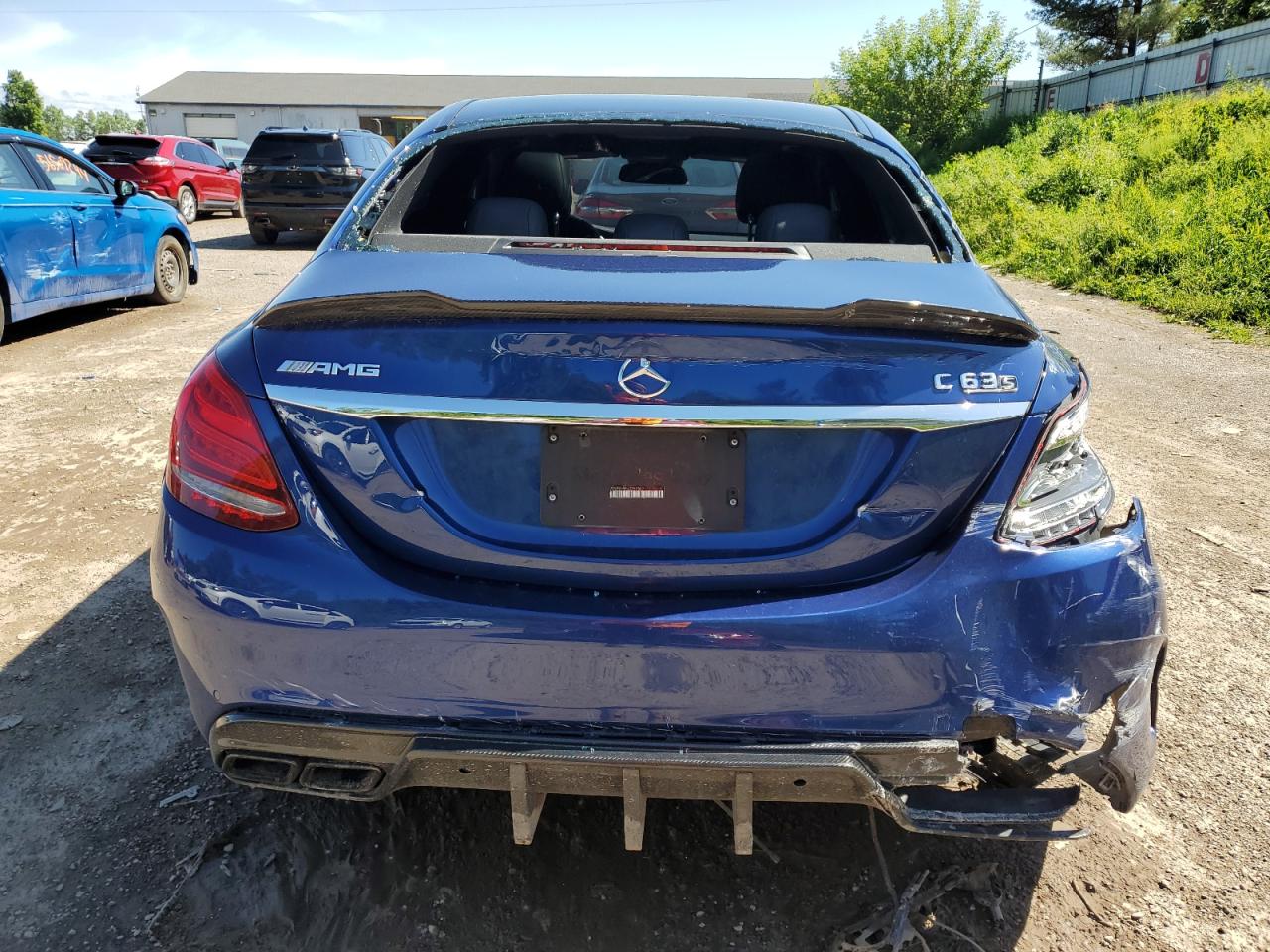 55SWF8HB5JU257587 2018 Mercedes-Benz C 63 Amg-S