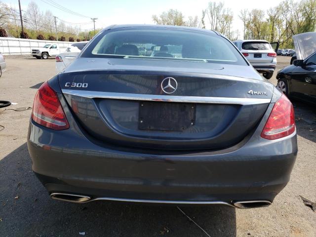 2015 Mercedes-Benz C 300 4Matic VIN: 55SWF4KB3FU050026 Lot: 53468054