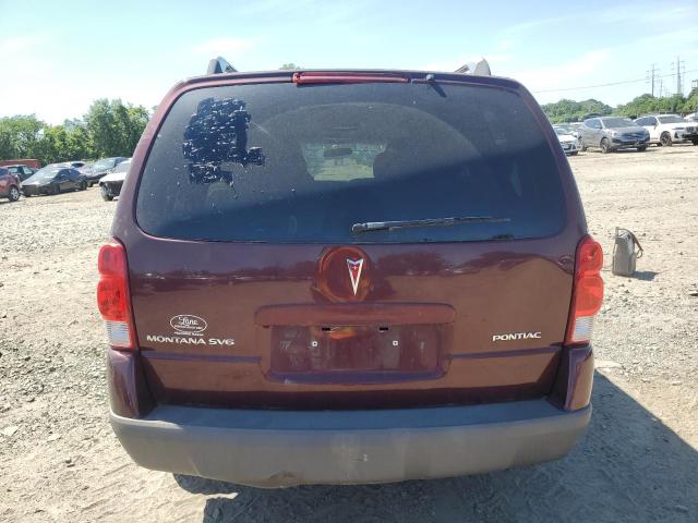 2006 Pontiac Montana Sv6 VIN: 1GMDV33L96D136876 Lot: 56501174