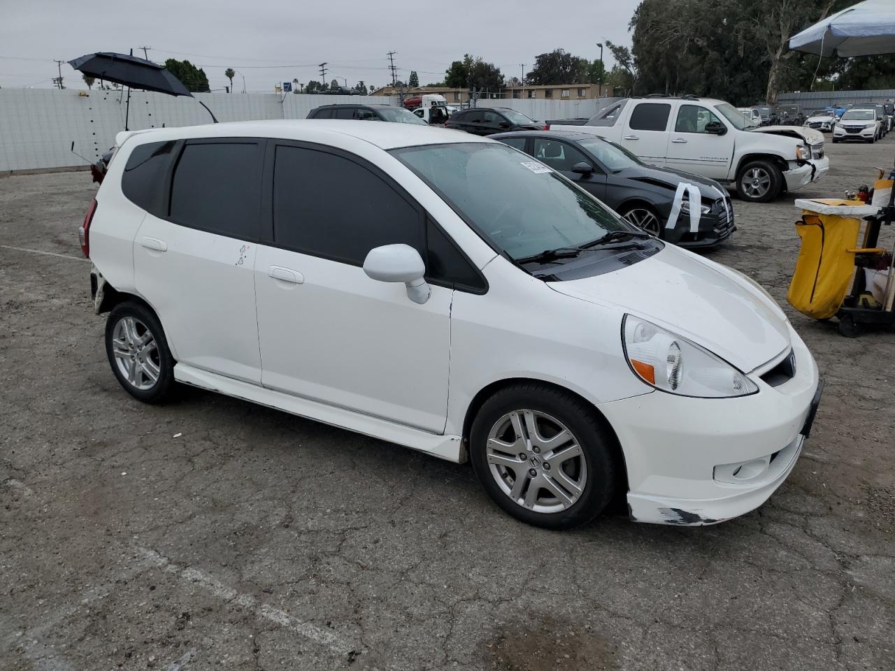 JHMGD38617S028142 2007 Honda Fit S