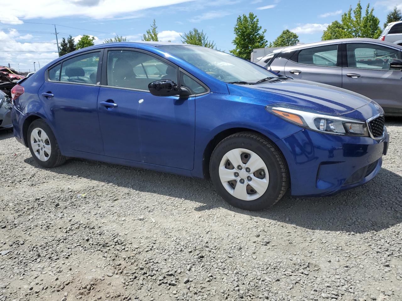 Lot #2876401816 2017 KIA FORTE LX