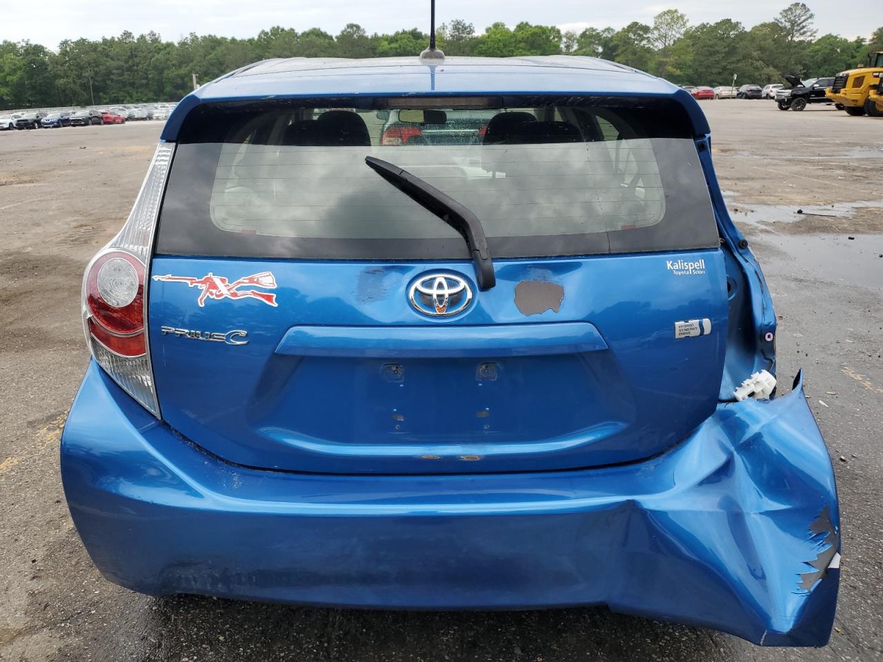 2012 Toyota Prius C vin: JTDKDTB36C1503536