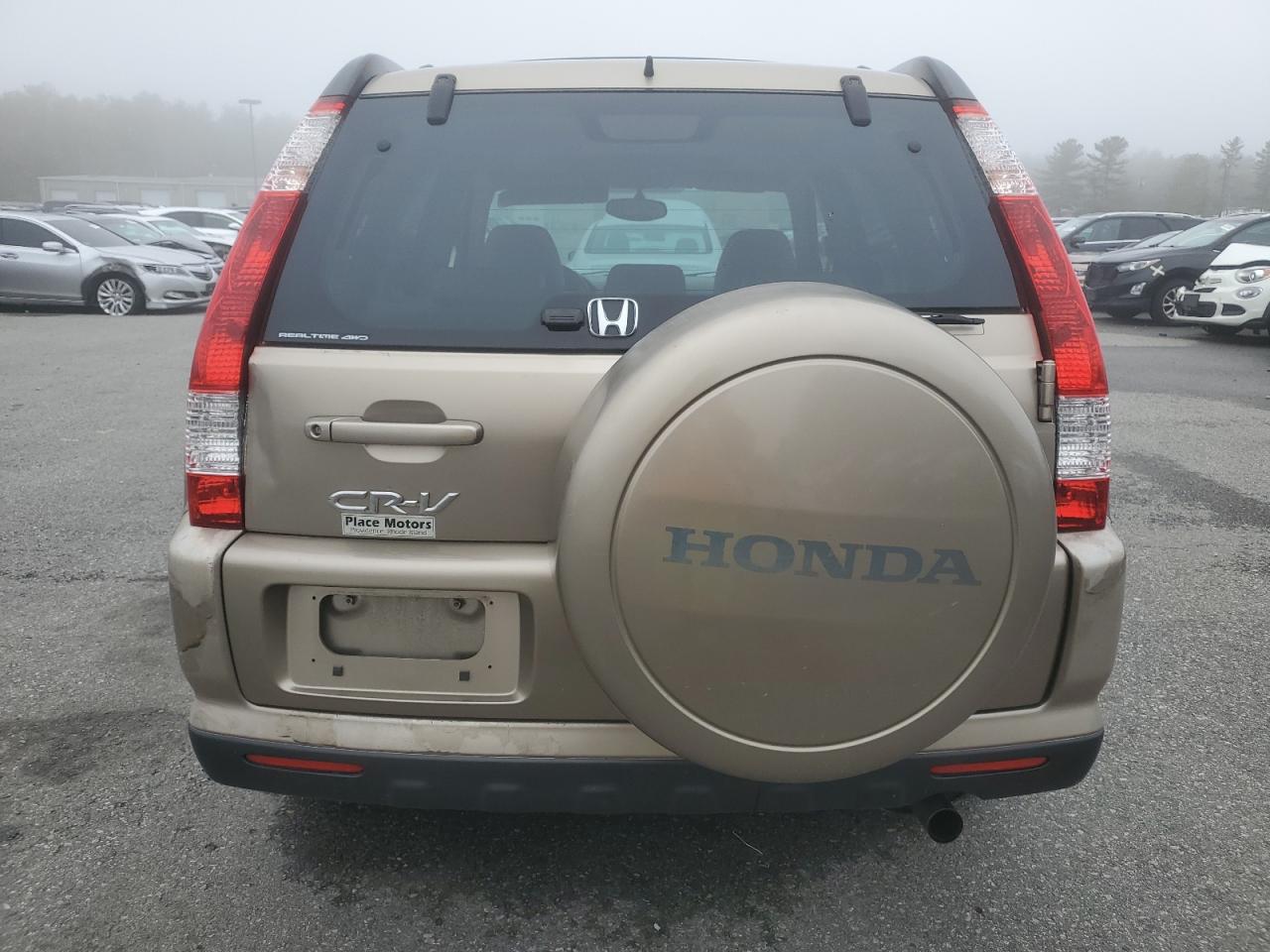 JHLRD789X6C042340 2006 Honda Cr-V Se