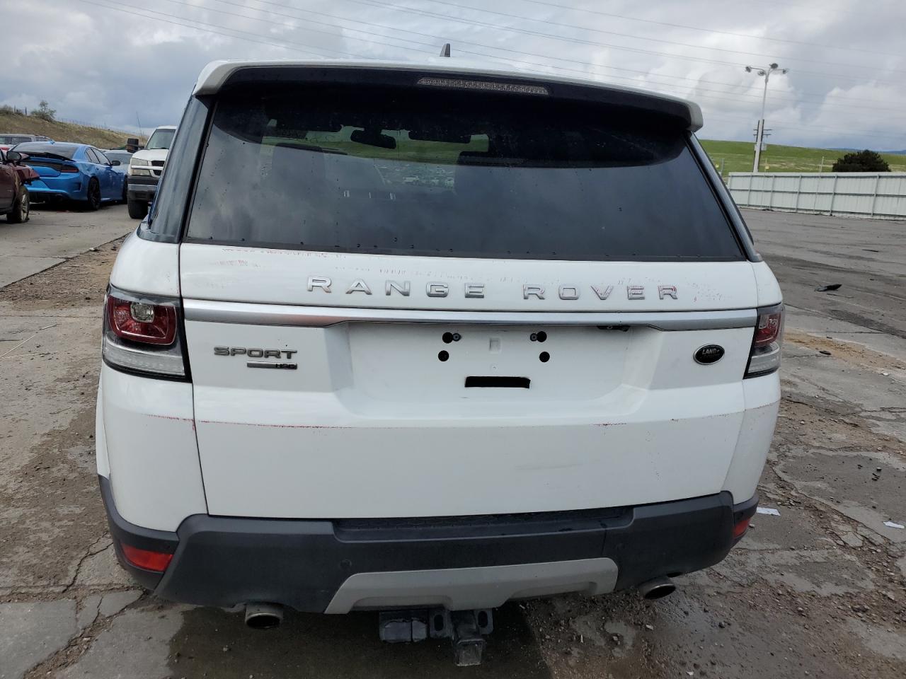 2016 Land Rover Range Rover Sport Hse vin: SALWR2VF6GA547506