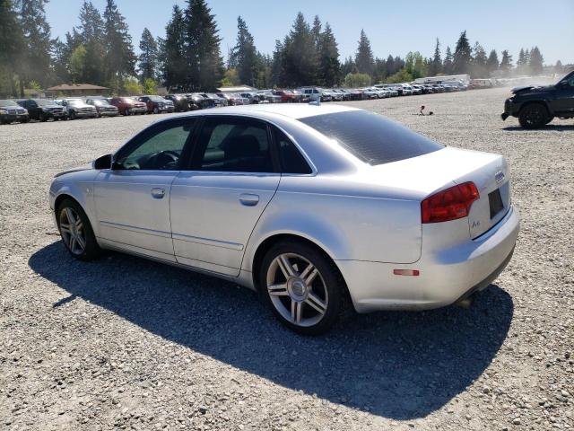 2007 Audi A4 2.0T Quattro VIN: WAUDF78EX7A128885 Lot: 54239584