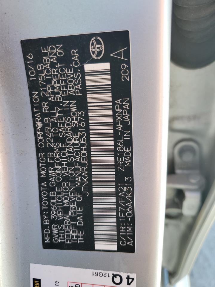 JTNKARJE0HJ531673 2017 Toyota Corolla Im