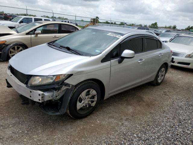 2013 Honda Civic Lx VIN: 2HGFB2F50DH548523 Lot: 53420514