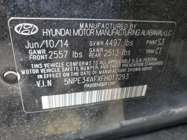 2015 HYUNDAI SONATA SPO - 5NPE34AFXFH017293