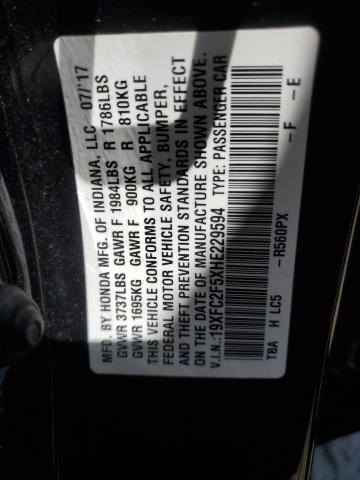 2017 HONDA CIVIC LX - 19XFC2F5XHE229594