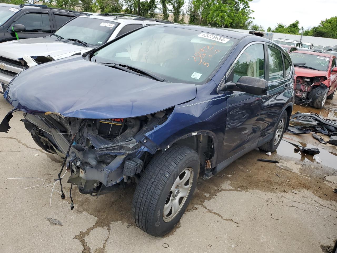 Lot #2575849864 2015 HONDA CR-V LX