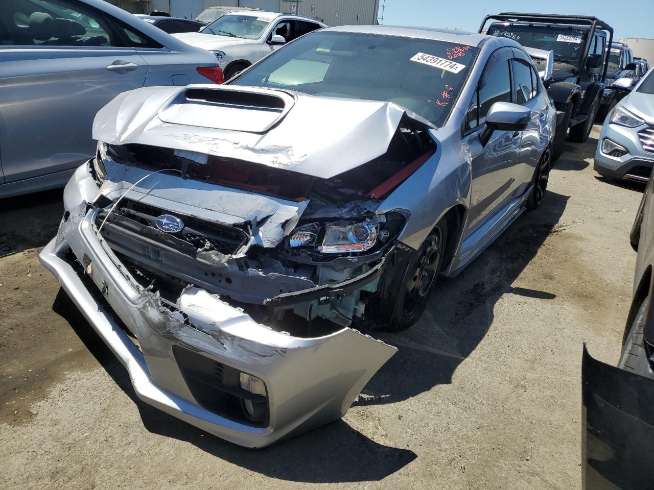 JF1VA2Y65H9842045 2017 Subaru Wrx Sti Limited