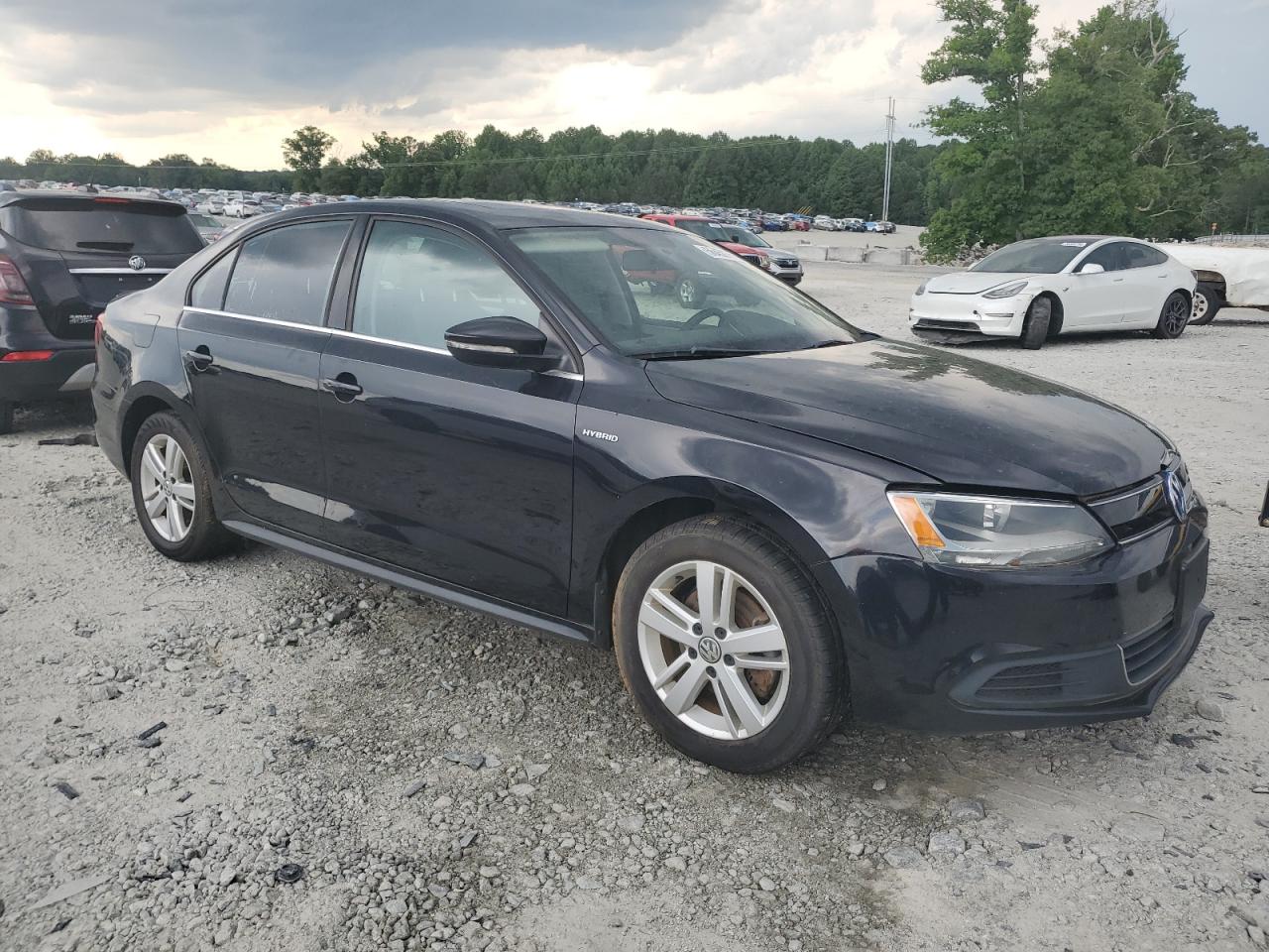 2013 Volkswagen Jetta Hybrid vin: 3VW637AJ5DM253445