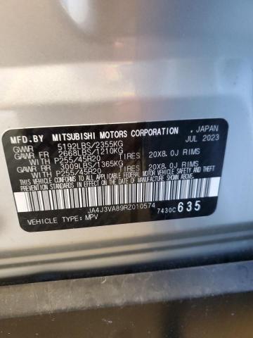 2024 Mitsubishi Outlander Se VIN: JA4J3VA89RZ010574 Lot: 56193634