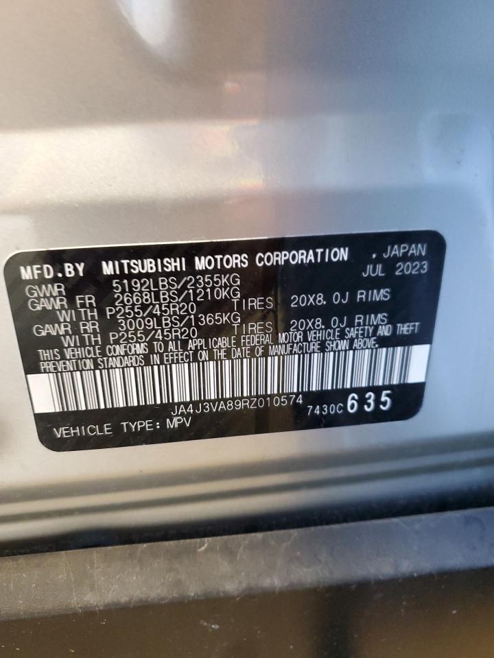 JA4J3VA89RZ010574 2024 Mitsubishi Outlander Se