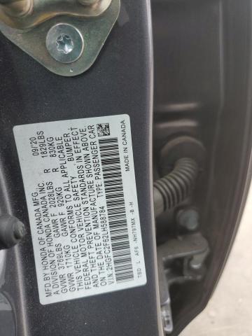 2020 Honda Civic Lx VIN: 2HGFC2F62LH588784 Lot: 54386794