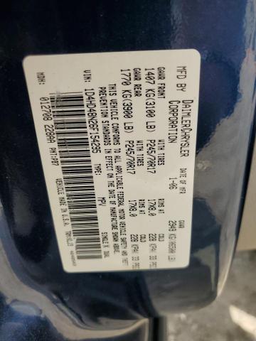 2006 Dodge Durango Slt VIN: 1D4HD48N26F154295 Lot: 55683344