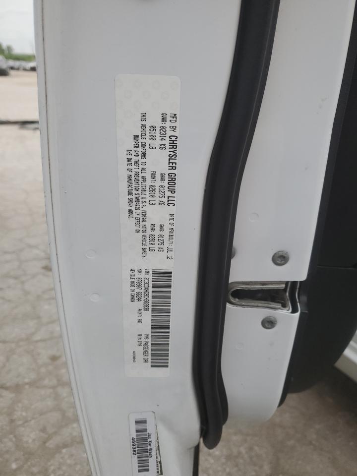 2C3CDXHG9CH302838 2012 Dodge Charger Sxt