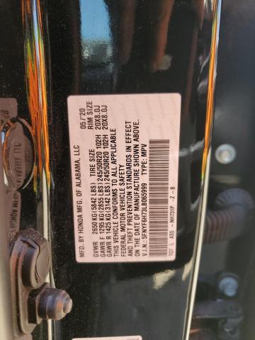 2020 HONDA PILOT BLAC - 5FNYF6H73LB065999