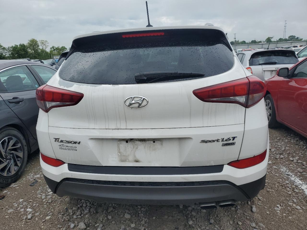 2016 Hyundai Tucson Limited vin: KM8J3CA24GU205171