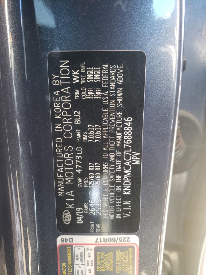 KNDPMCAC7L7688846 2020 Kia Sportage Lx