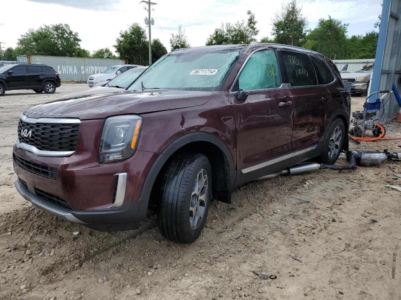 2022 Kia Telluride Ex vin: 5XYP34HC1NG315466