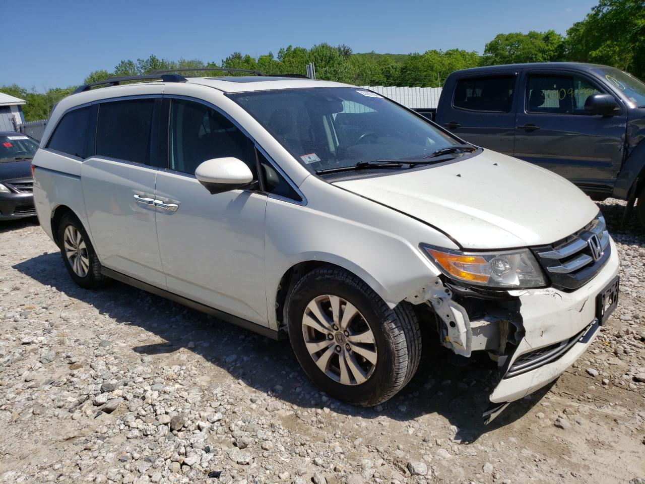 5FNRL5H61EB119687 2014 Honda Odyssey Exl