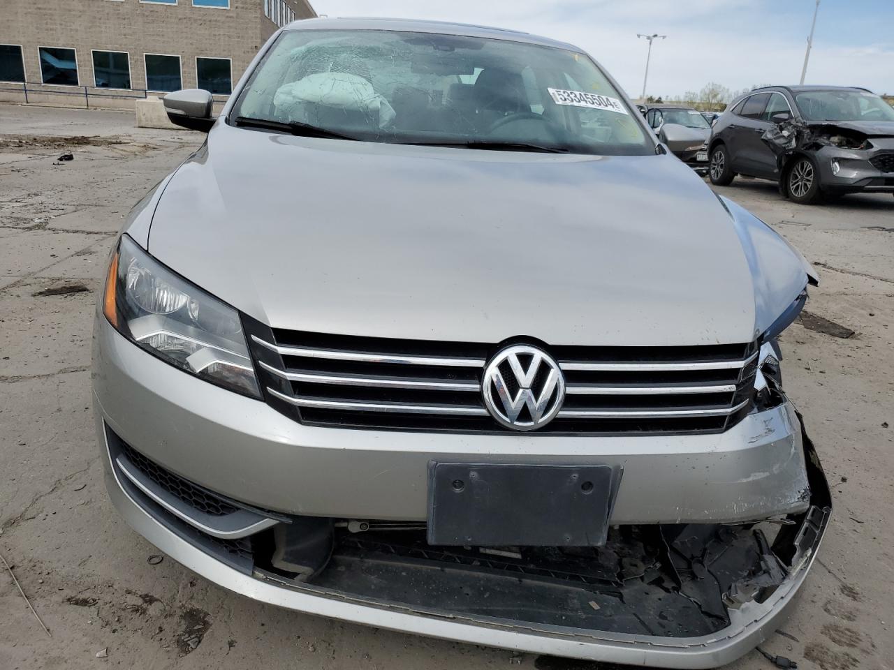 2012 Volkswagen Passat Se vin: 1VWBP7A3XCC056338