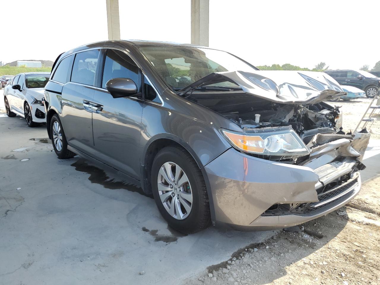 5FNRL5H62EB041372 2014 Honda Odyssey Exl