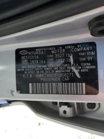 2015 Hyundai Accent Gls VIN: KMHCT4AE0FU808271 Lot: 56859474