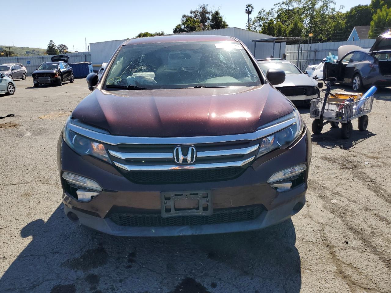 5FNYF5H10GB008798 2016 Honda Pilot Lx