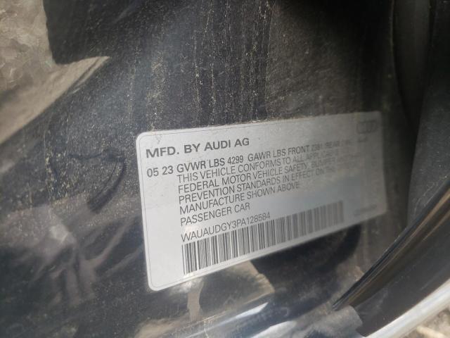 2023 Audi A3 Premium VIN: WAUAUDGY3PA128584 Lot: 54907664