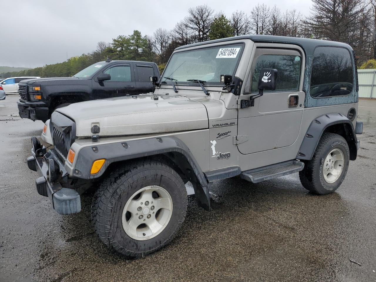 1J4FA49S72P725991 2002 Jeep Wrangler / Tj Sport