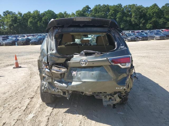 VIN 5TDJKRFH5ES063793 2014 Toyota Highlander, Xle no.6