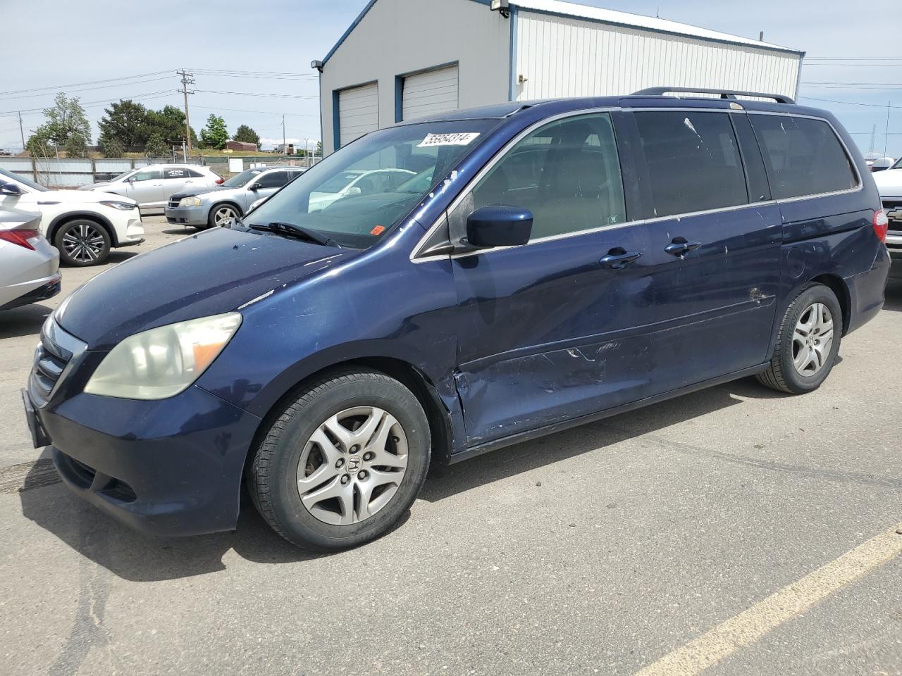 5FNRL38455B105228 2005 Honda Odyssey Ex