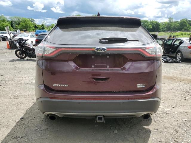 2017 Ford Edge Sel VIN: 2FMPK4J97HBB61142 Lot: 56822374