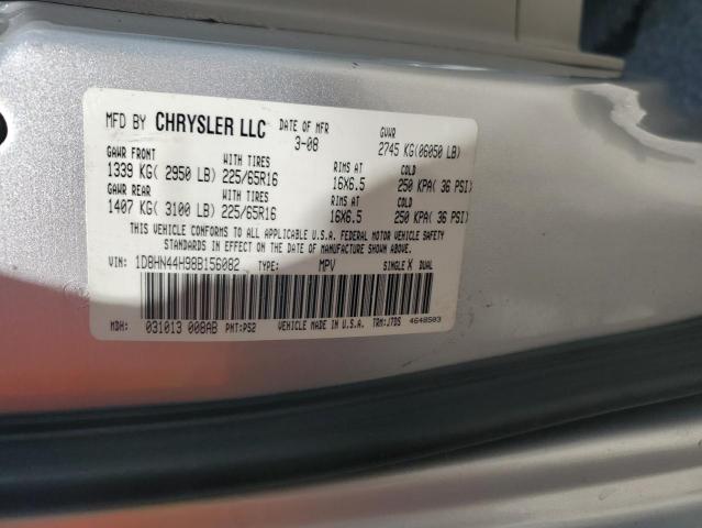 2008 Dodge Grand Caravan Se VIN: 1D8HN44H98B156082 Lot: 56529794