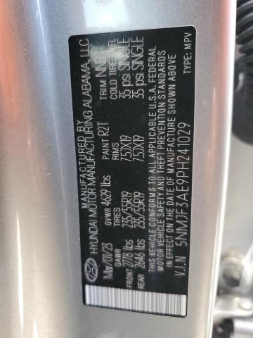 2023 Hyundai Tucson Sel VIN: 5NMJF3AE9PH241029 Lot: 53310434