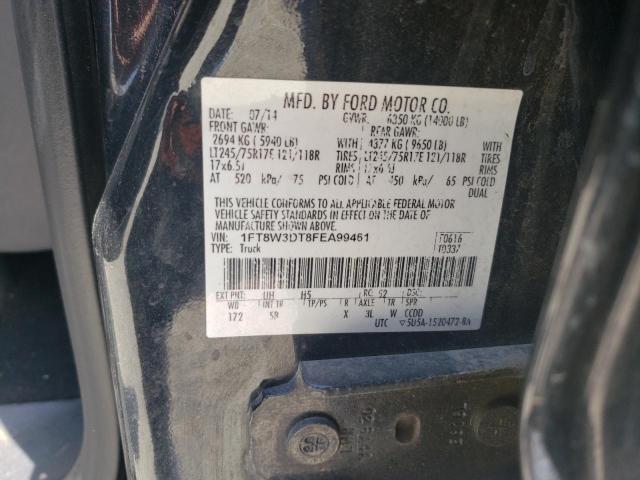 2015 Ford F350 Super Duty VIN: 1FT8W3DT8FEA99461 Lot: 53122334