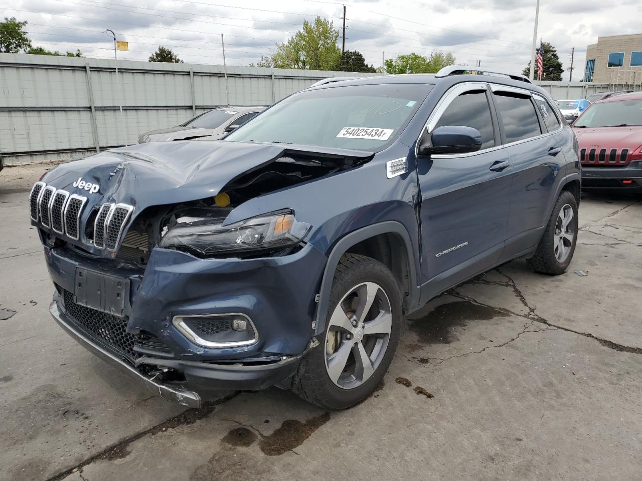 1C4PJMDN3KD464551 2019 Jeep Cherokee Limited