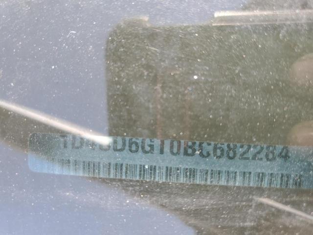 2011 Dodge Durango R/T VIN: 1D4SD6GT0BC682284 Lot: 56101624