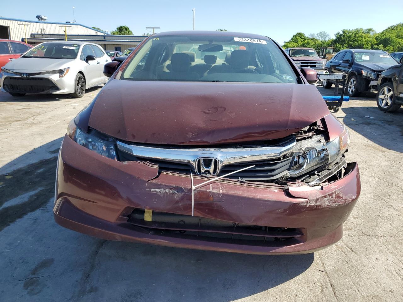 19XFB2F5XCE052590 2012 Honda Civic Lx