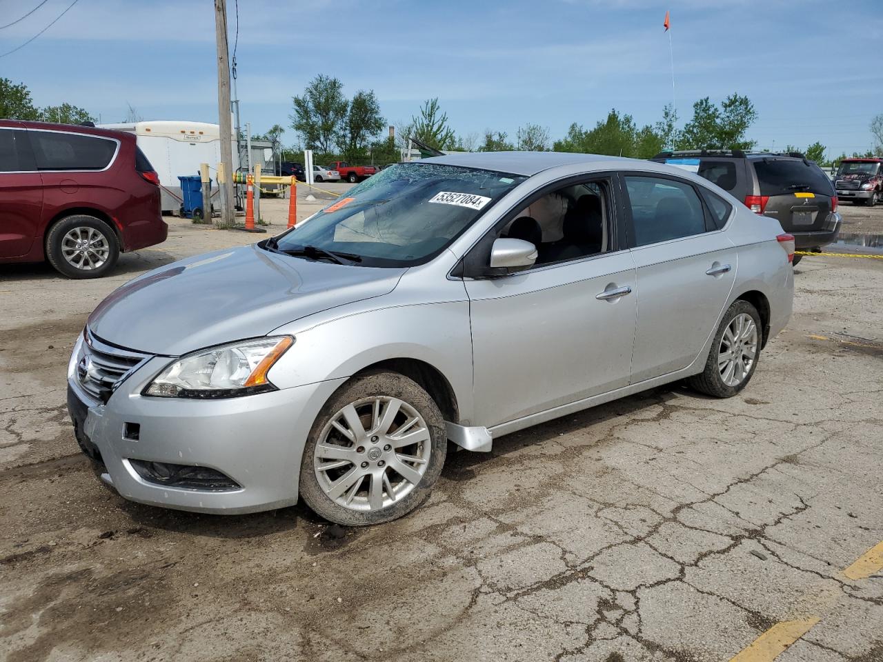 3N1AB7APXDL683730 2013 Nissan Sentra S