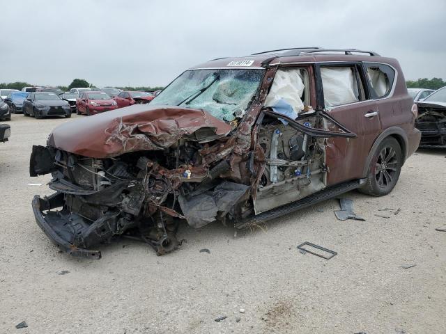 2017 Nissan Armada Platinum VIN: JN8AY2NF6H9303995 Lot: 53738114