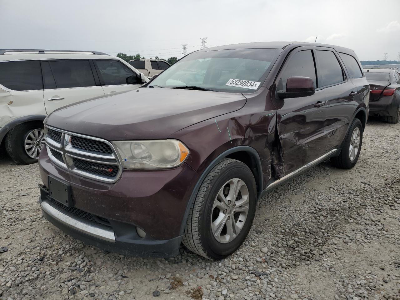 1C4RDHAG2CC230325 2012 Dodge Durango Sxt