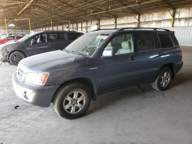 Lot #2540063123 2001 TOYOTA HIGHLANDER salvage car