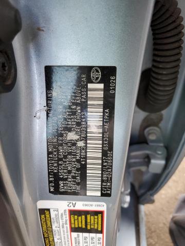 2011 Toyota Avalon Base VIN: 4T1BK3DB7BU398413 Lot: 56686444