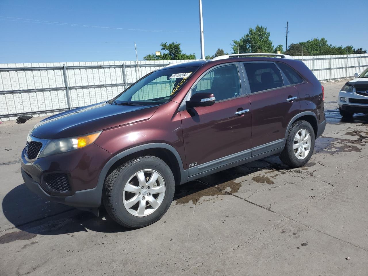 5XYKTDA29CG249399 2012 Kia Sorento Base