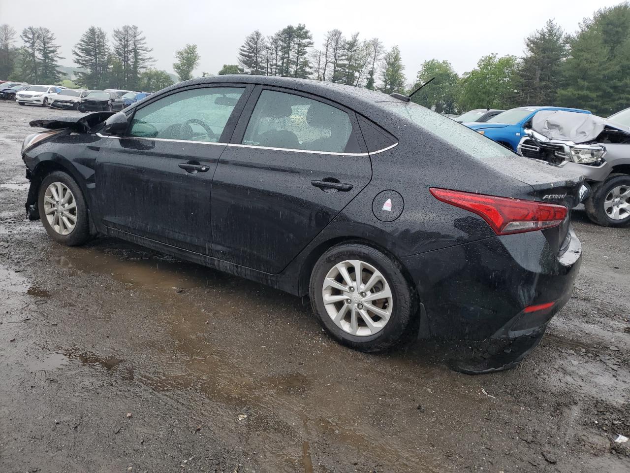 2022 Hyundai Accent Se vin: 3KPC24A69NE168526