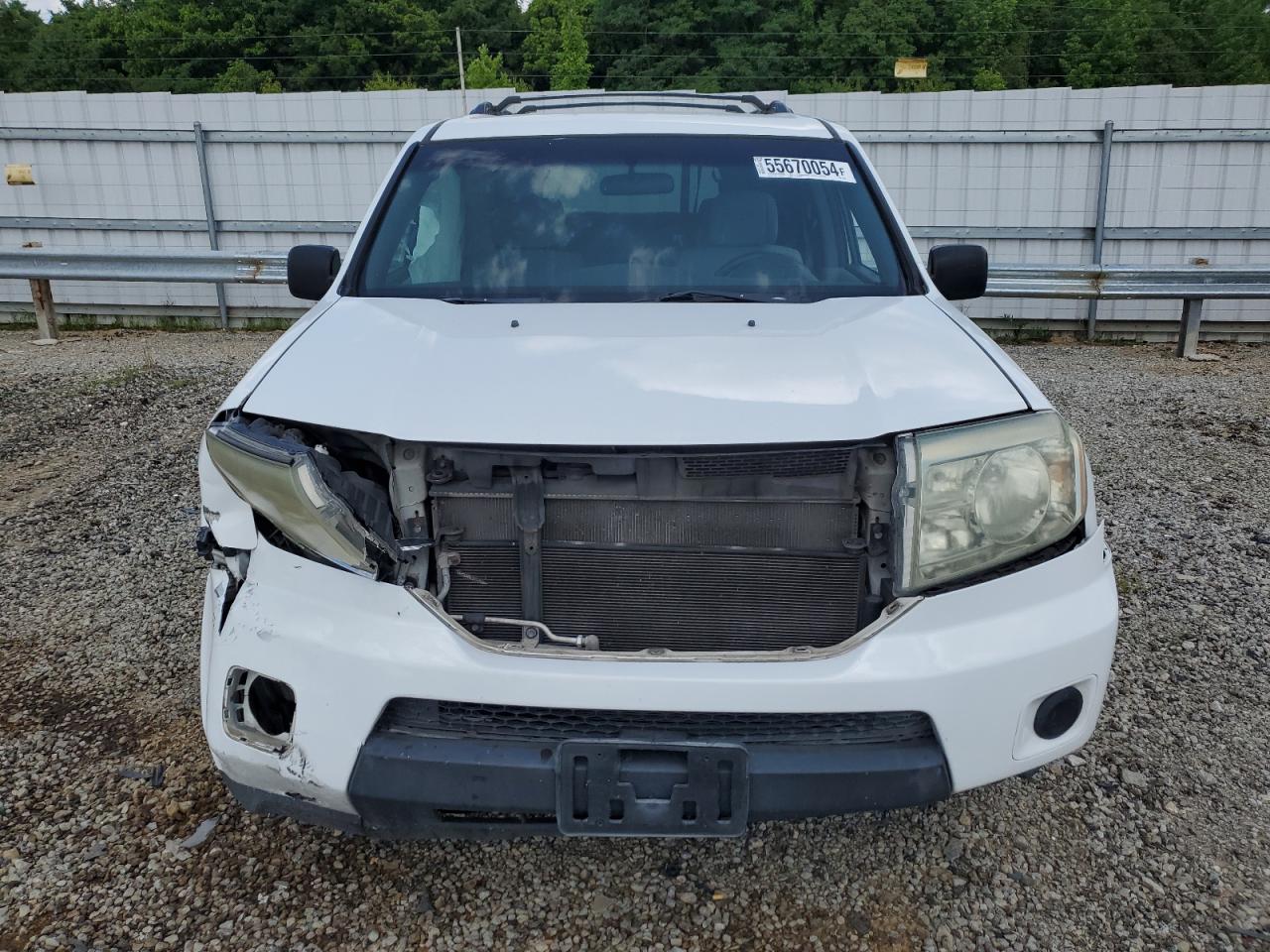 5FNYF38219B014321 2009 Honda Pilot Lx