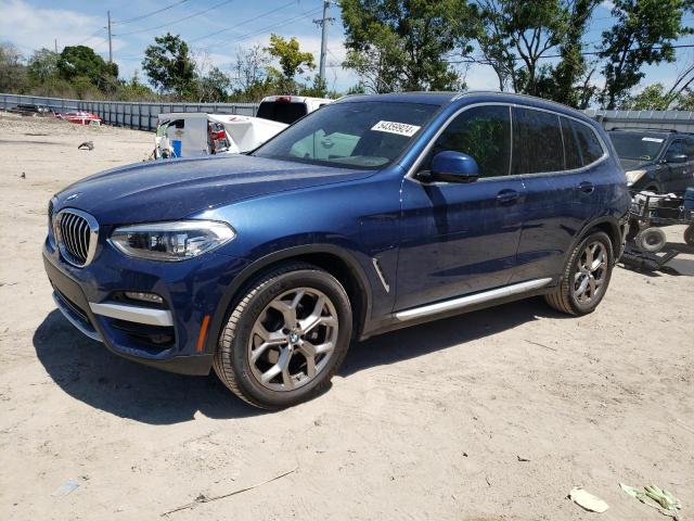 2021 BMW X3 xDrive30E VIN: 5UXTS1C00M9E30722 Lot: 54359924